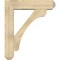 Ekena Millwork Legacy Craftsman Rough Sawn Bracket w/ Offset Brace, Douglas Fir, 8"W x 34"D x 40"H BKT0806X34X40LEC04RDF - alternate 3